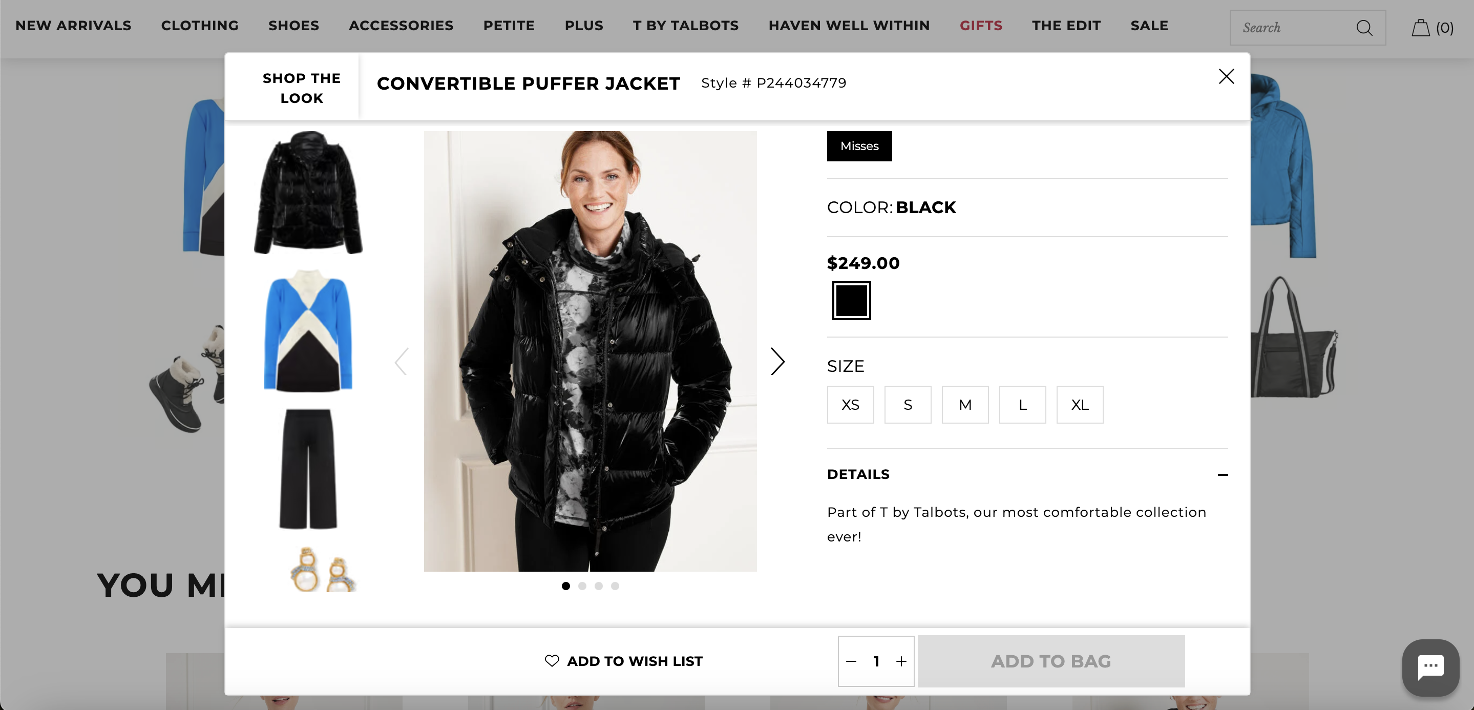 Talbots Stylitics Quickview